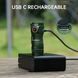 Фонарик Sofirn SC13 диод Luminus SST40 6500K 1300лм 217м type-C с аккумулятором на 1100mAh Зеленый 7199281 фото 8