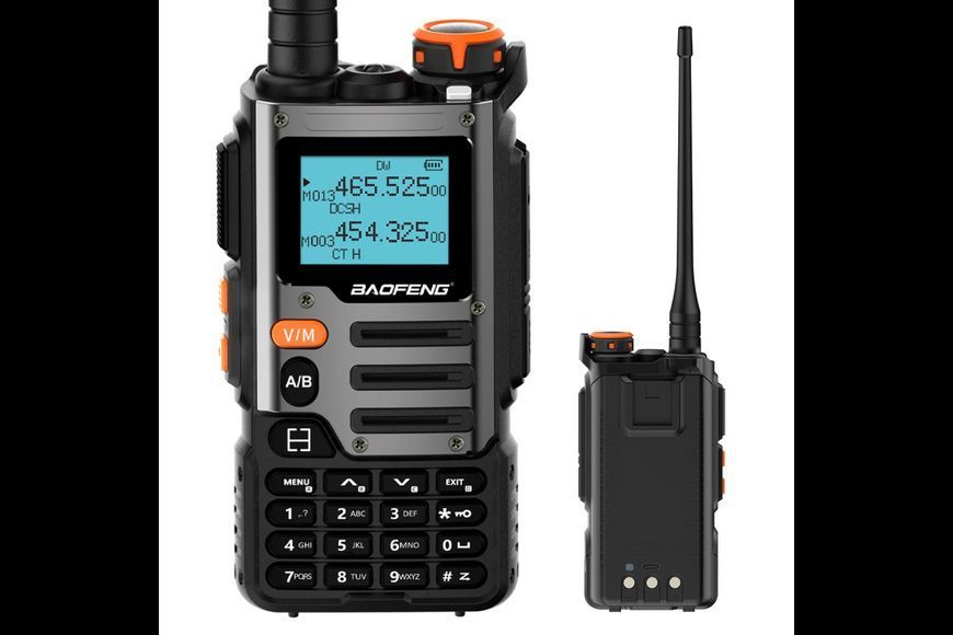 Портативна радіостанція Baofeng UV-K68 5W акумулятор на 2600 мА&middot;год (Чорний) 722075 фото