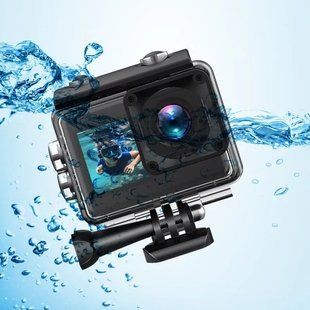 Водонепроникна камера екшн V8 Full HD 4K Wi-Fi з пультом ДУ 703772 фото