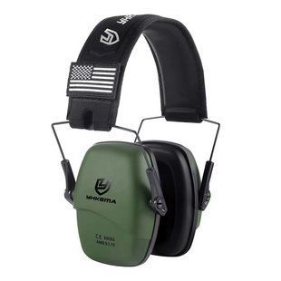 Тактические наушники c шумоподавлением Yhkema NRR 25dB (Оливковый) 7222452 фото