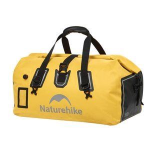 Туристична водонепроникна сумка Naturehike CNK2450XB015 (90л) Жовта 718063 фото