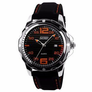 Мужские наручные часы Skmei Robby Steel 0992S (Черный) 0992231 фото