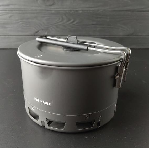 Туристичний казанок (каструля) з радіатором Fire Maple G1 Ramen Noodle Pot на 6 пазів (800 мл) 722184 фото