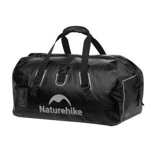 Туристична водонепроникна сумка Naturehike CNK2450XB015 (90л) Чорний 7180631 фото