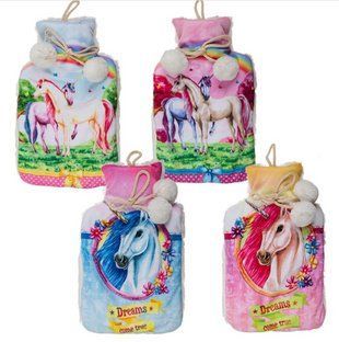 Дитяча грілка Unicorn для рук із помпонами та єдинорогом 10/5159 фото