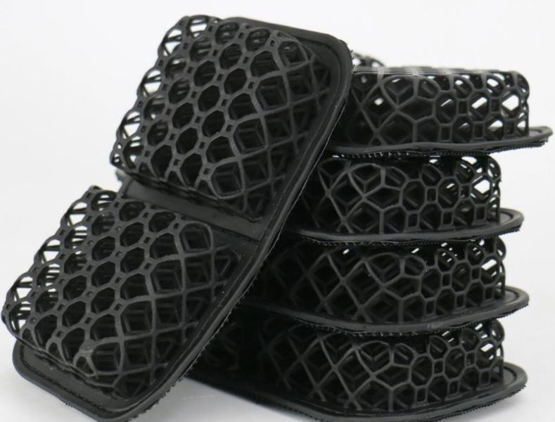 Комплект демпферных вентиляционных 3D подушек для шлема (Черный) 722412 фото