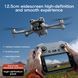 Квадрокоптер складаний GT50 FPV з 8K-камерою РК пульт з екраном, безколекторні мотори, обхід перешкод (до 20 хв польоту) Сірий 719656 фото 4