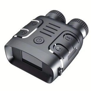 Бінокль нічного бачення Nectronix R18 (до 200 м) 10Х LCD з відео та фото записом (Чорний) 719478 фото