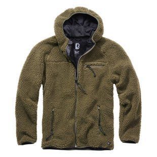 Чоловіча армійська куртка Brandit Teddy Worker (Оливковий) L 66013 фото
