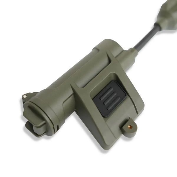 Тактический фонарь с креплением на шлем MPLS Charge 4.0 big size Оливковый 719256 фото