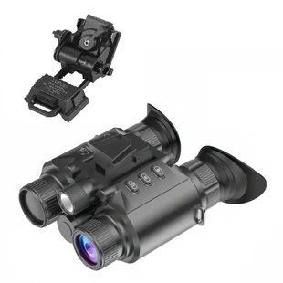 Бінокулярний прилад нічного бачення Z9158 8X 4K (до 600 м) FHD HD 850 м з кріпленням на шолом Wilcox L4G24 (Метал) 719484 фото