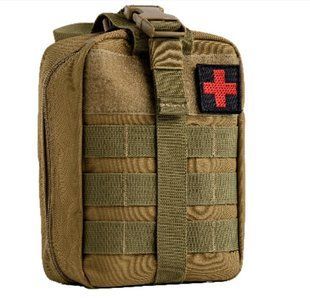 Військова індивідуальна аптечка Military з наповненням клас ІІБ (IFAK) Койот 0992281 фото