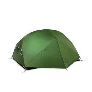 Двухместная туристическая легкая палатка Naturehike Mongar UL NH19M002-J (Зеленый) 7189591 фото