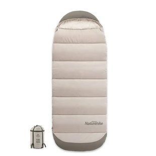 Зимний спальный мешок с капюшоном Naturehike B400 NH21MSD11 (220 х 85см) Зеленый 7034821 фото