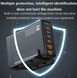 Мережевий багатоканальний зарядний пристрій GaN YFY-IQ37 200 W (1Type-C-100W+4Type-C-20W+3USBQC3.0-20W) Чорний 719367 фото 5