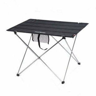 Раскладной кемпинговый стол Naturehike NH20JJ020 1680D Oxford алюминий (Черный) размер L 7123341 фото