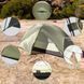 Двухместная легкая туристическая палатка Naturehike CNK2550WS037 Mongar Pro 2 (Оливковый) 722393 фото 9