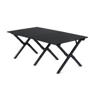 Раскладной кемпинговый большой столик Naturehike CNK2300JU010 алюминий (Черный) 712345 фото