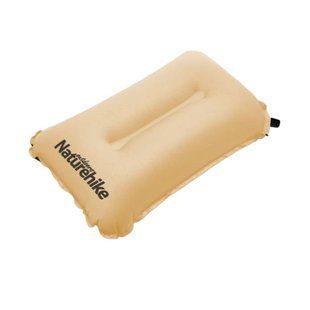 Самонадувающаяся походная подушка Naturehike Sponge automatic NH17A001-L (Бежевая) 7035391 фото