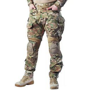 Чоловічі військові штани G3 V2 Combat Pants + наколінники (Мультикам) S (30) 703901 фото