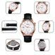 Классические часы Skmei 1581 Prestige черные с розовым 15899 фото 3