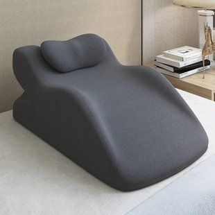 Эргономическая подушка для осанки и расслабления шеи, плеч и спины Relax Pillow (Черный) 718138 фото