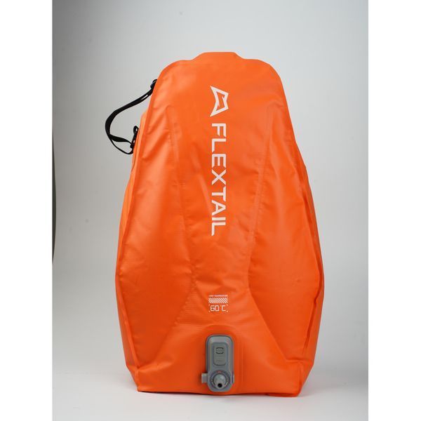 Полевой душ с емкостью для воды и насосом Flextail Tiny Shower Bag 20л Оранжевый 719165 фото