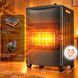 Газовий керамічний нагрівач Tresko TGHZ-005 інфрачервоний 4200 Вт до 33 м2 + редуктор + шланг + захисний чохол (Чорний) 722444 фото 9