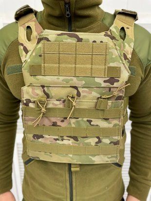 Военная легкая плитоноска Function k6 п5-1 (без плит) Мультикам 900112 фото
