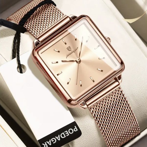 Жіночий наручний годинник Poedagar Annet Beige (2 ремінці) 719734 фото