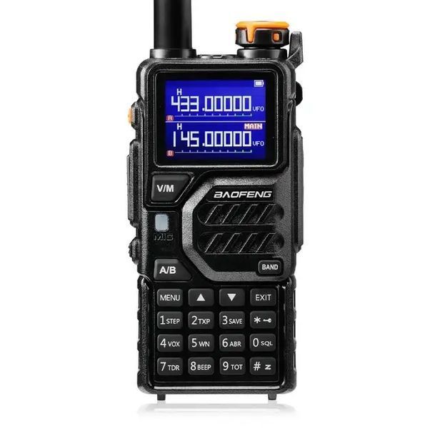 Тактична рація Baofeng UV-K5 Plus 10 Вт USB Type-C (Чорний) 722072 фото